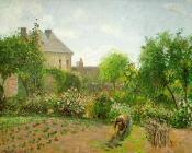 卡米耶 毕沙罗 : The Artists Garden at Eragny